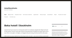 Desktop Screenshot of hotelstockholm.se